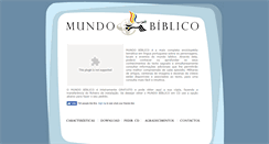 Desktop Screenshot of omundobiblico.net
